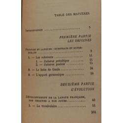 Tableau de la langue française