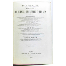 Dictionnaire universel des sciences des lettres et des arts