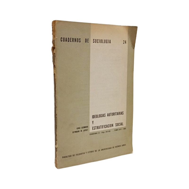 Ideologías autoritarias y estratificación social - Cuadernos de...