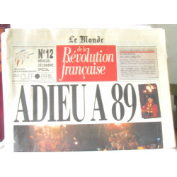 Le monde de la révolution française (n°1 a 12 + leurs supplément:...
