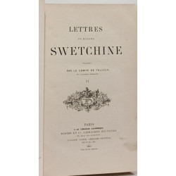 Lettres de Madame Swetchine