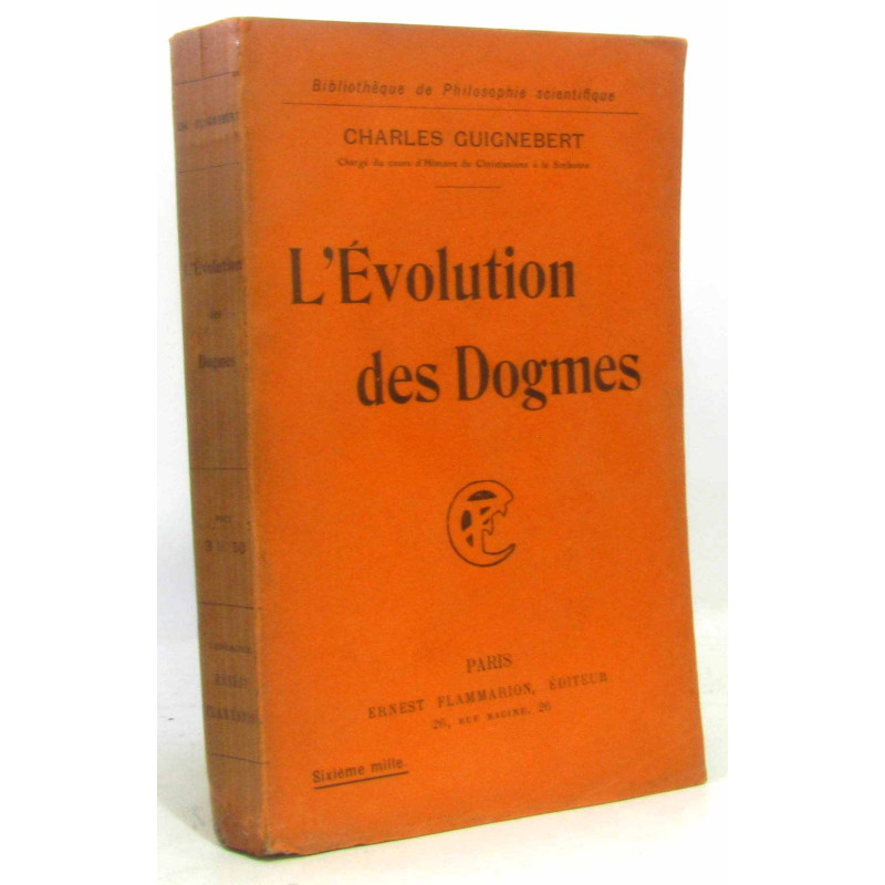L'évolution des dogmes