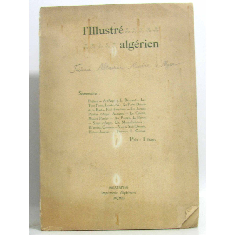 L'illustré algérien