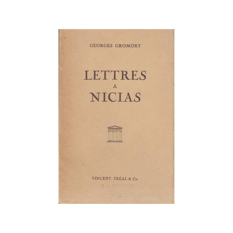 Lettres à nicias