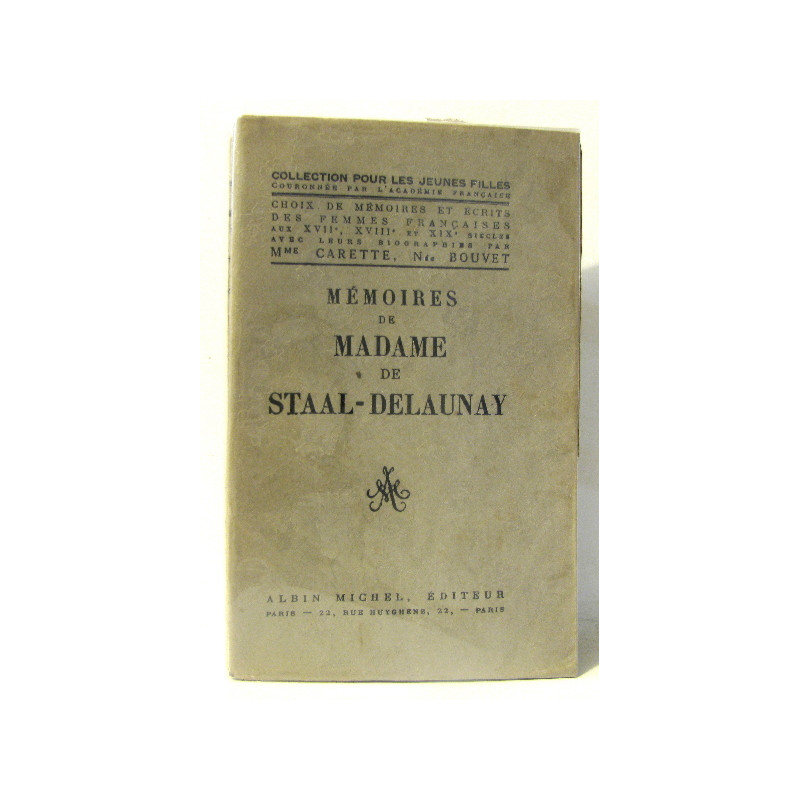 Mémoires de madame de Staal-Delaunay