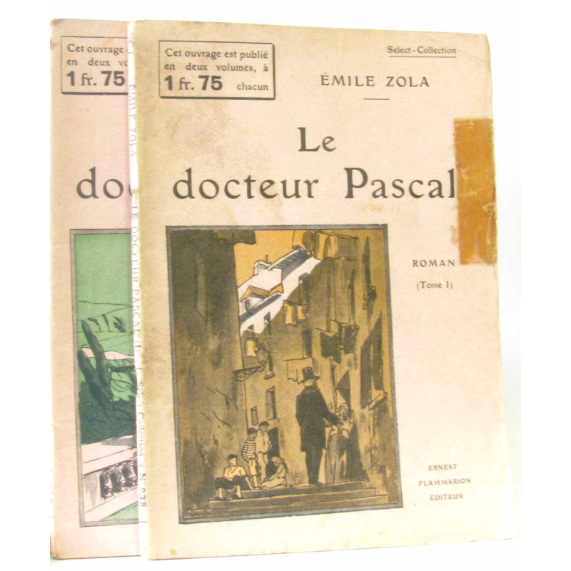 2 Romans de Emile Zola de la collection select-collection: Le...