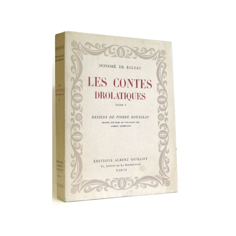 Les contes drolatiques tome 1er