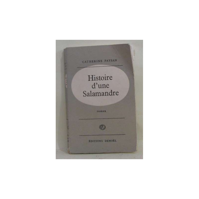 Histoire d'une salamandre