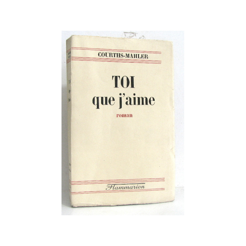 Toi que j'aime