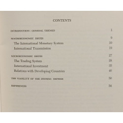 Sustaining the International Economic System: Issues for U.S....