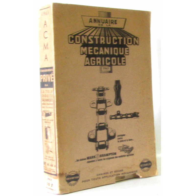 Annuaire de la construction mécanique agricole 1963