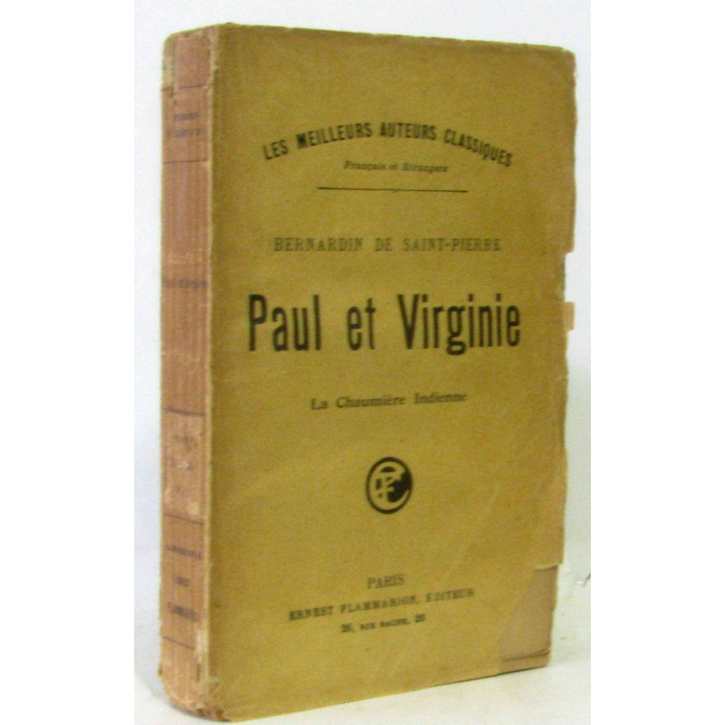 Paul et virginie - la chaumière indienne