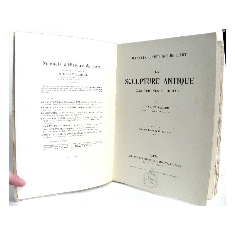 Manuels D'histoire De L'art. La Sculpture Antique Par Charles...
