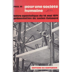 Pour une société humaine lettre apostolique du 14 mai 1971