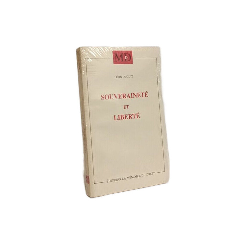 Souveraineté et Liberté : Leçons faites à l'Université Columbia...