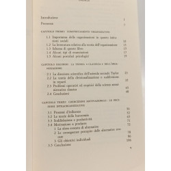TEORIA DELLA ORGANIZZAZIONE. Il comportamento organizzativo e la...