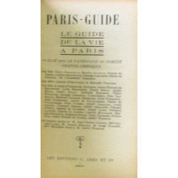 Paris guide 1925 le guide de la vie à Paris