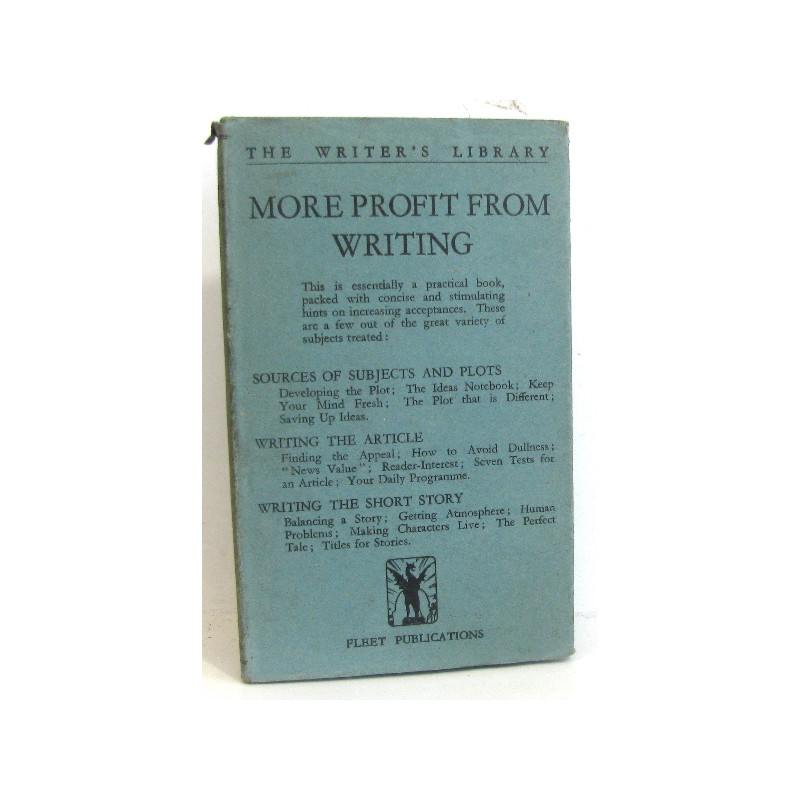 More profit from writing