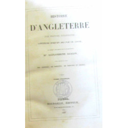 Histoire d'Angleterre (4 Tomes - Complet). Histoire d'Angleterre...