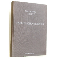 Tables scientifiques. Sixième édition