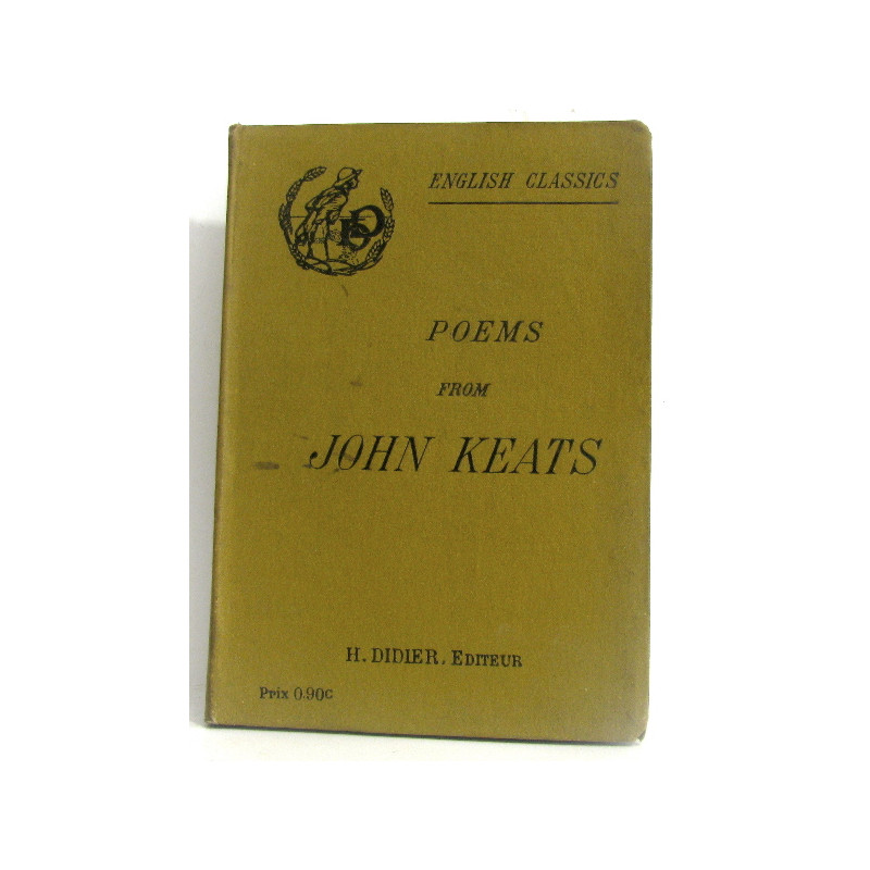Poems from John Keats