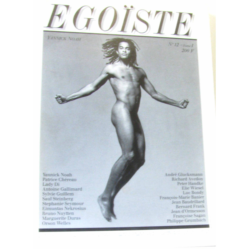 Egoïste n°12 Yannick Noah tome premier et second (grand format...