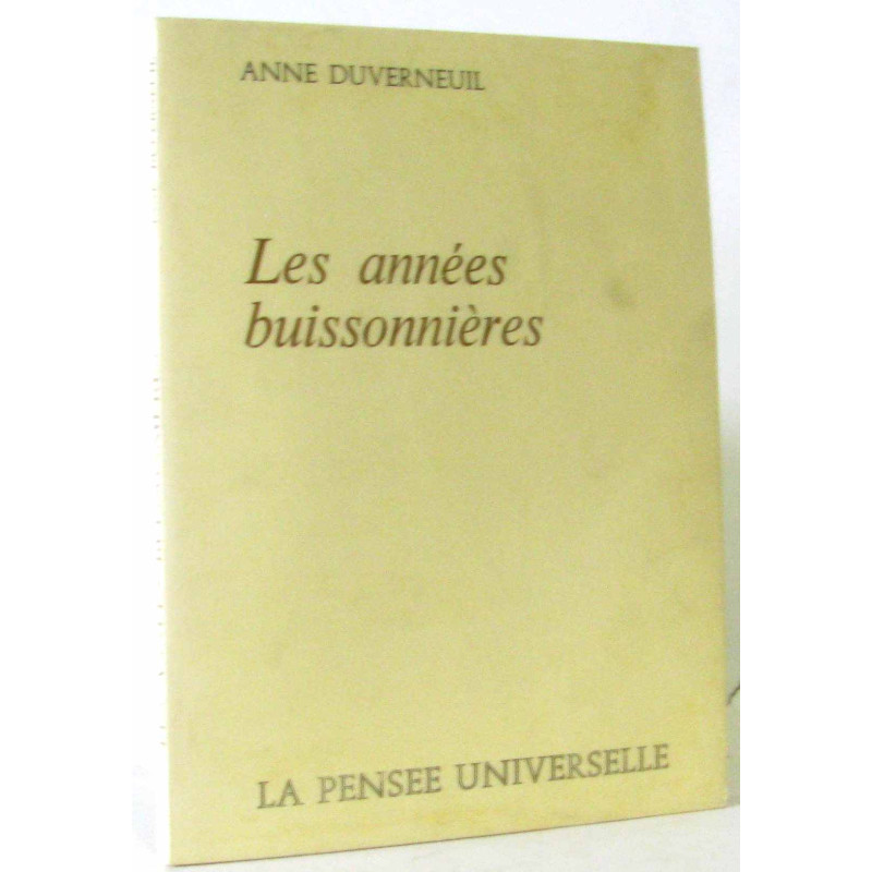 Les années buissonnières