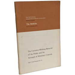 The Currency-Holding Behavior of the Public and the Strength of...