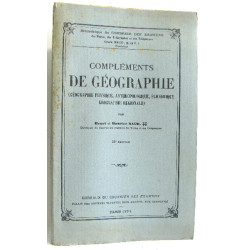 Compléments de géographie ( géographie physique anthropologique...
