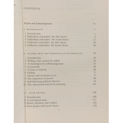 Sour Grapes: Studies in the Subversion of Rationality