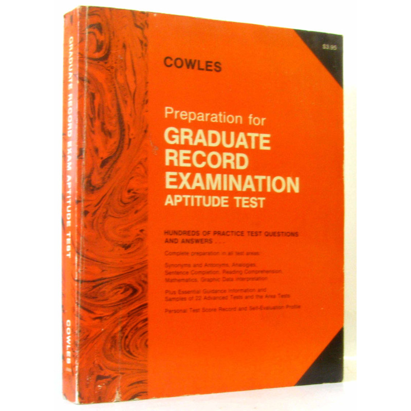 Preparation for graduate record examination aptitude test