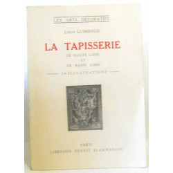 Les arts décoratifs la tapisserie de haute et basse lisse