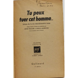 Tu peux tuer cet homme