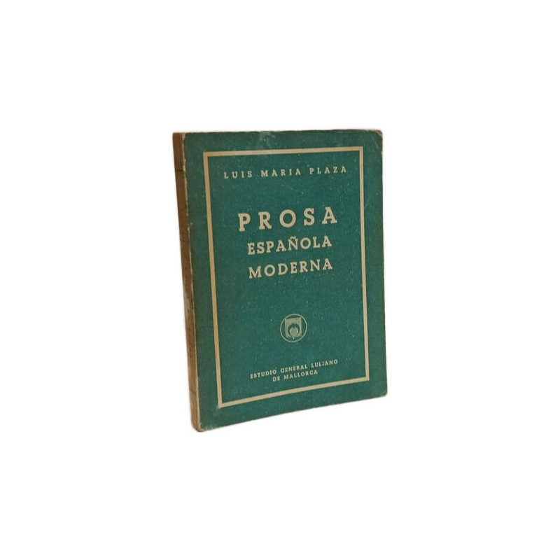 Prosa Española Moderna