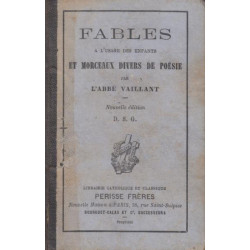Fables et morceaux divers de poésie