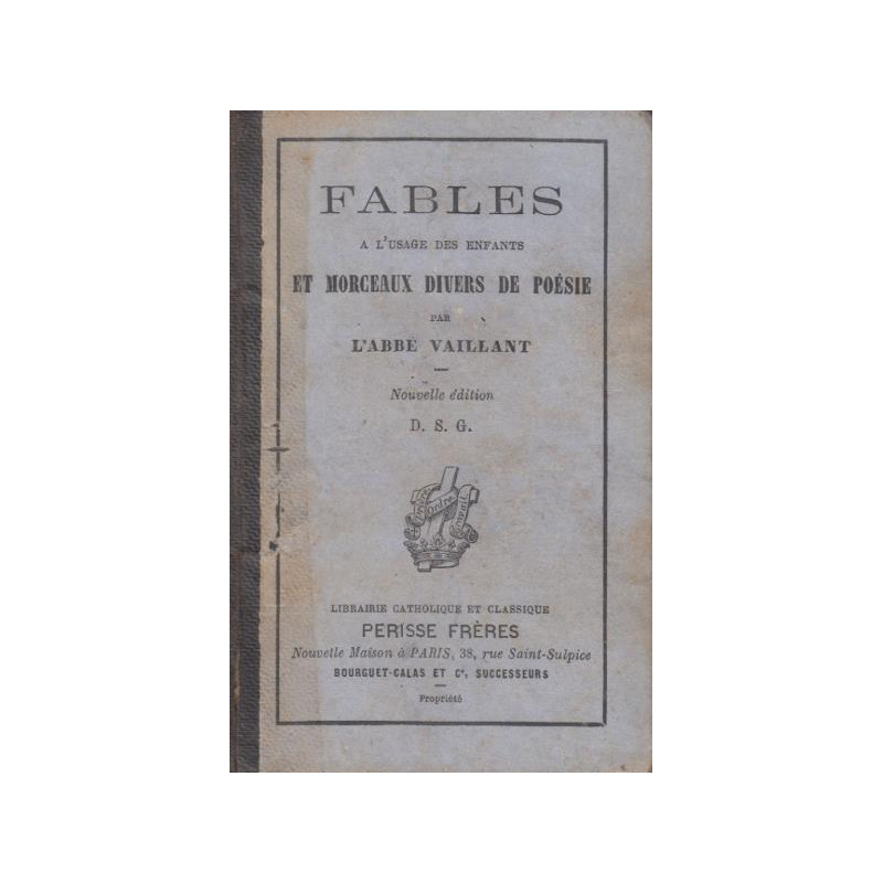 Fables et morceaux divers de poésie