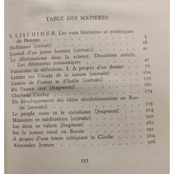 Essais critiques