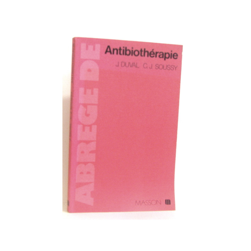 Antibiothérapie