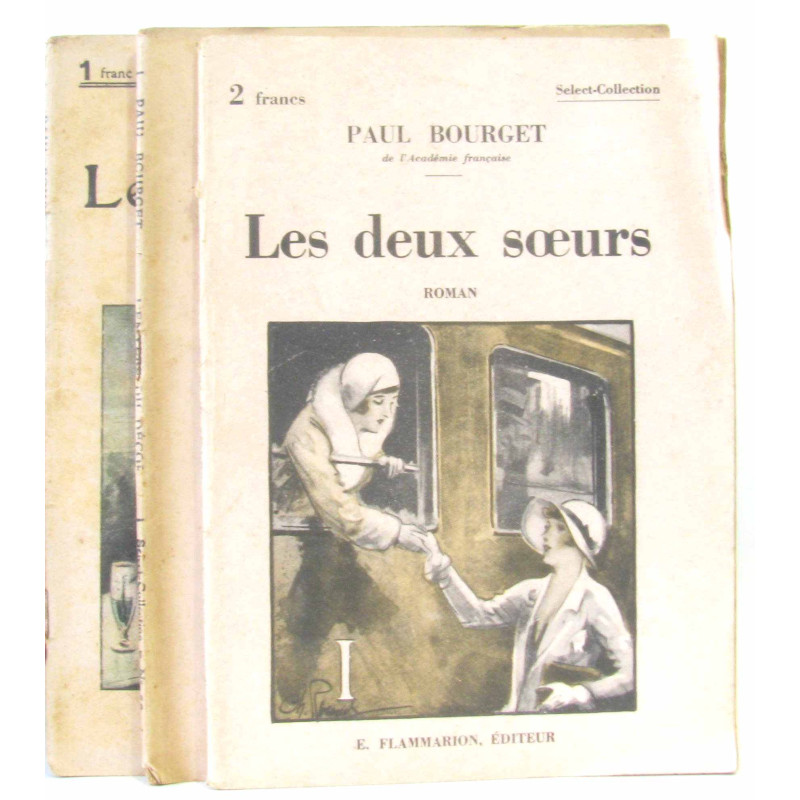 3 Romans de Paul Bourget de la collection select-collection:...