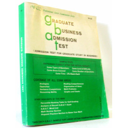 Graduate business admission test (admission test for graduate...