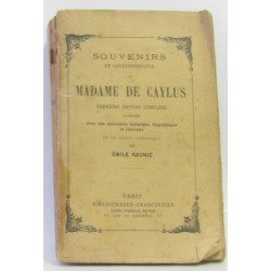 Souvenirs et correspondance
