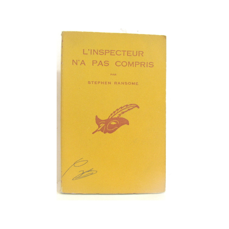 L'inspecteur n'a pas compris