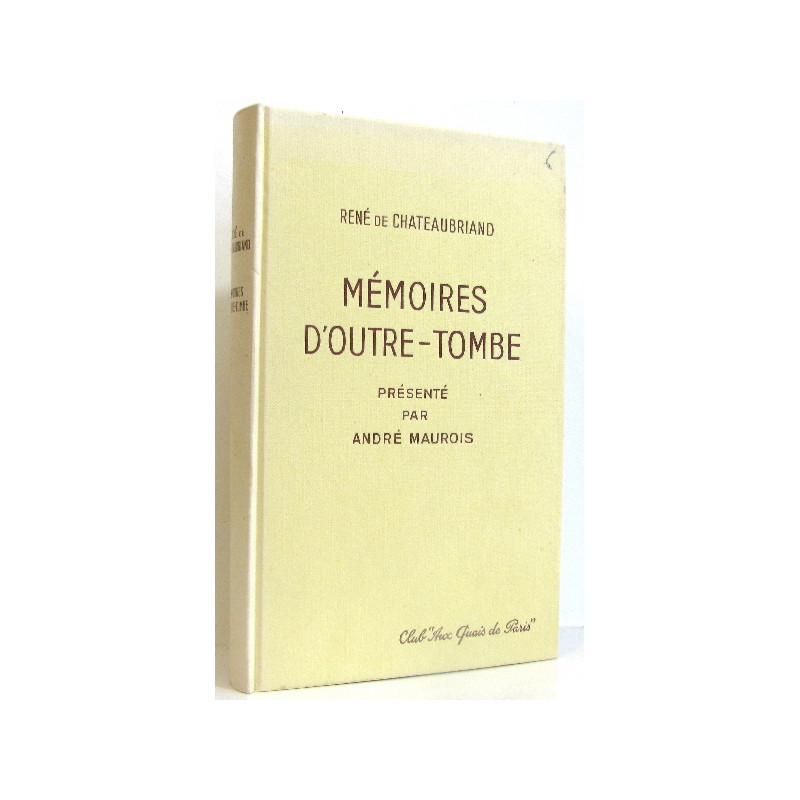 Mémoires d'outre-tombe