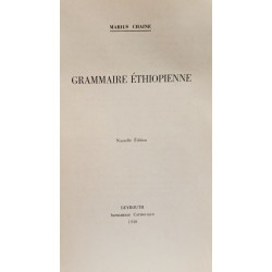 Grammaire éthiopienne - nouvelle édition