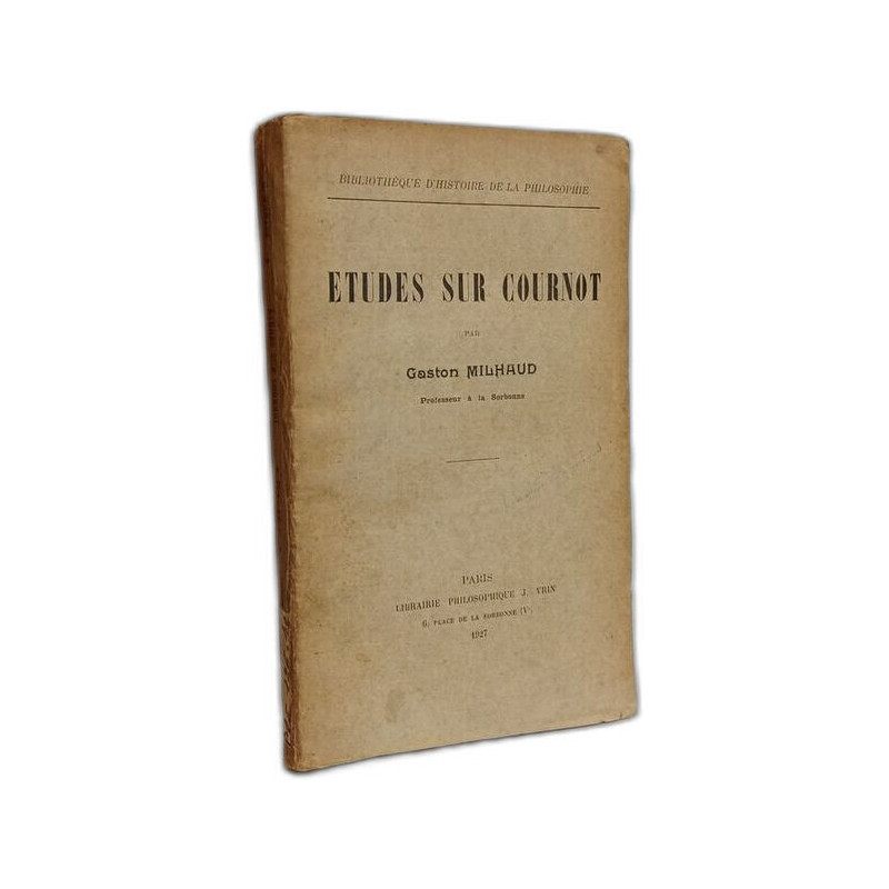Études sur Cournot