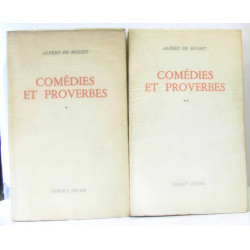 Comédies et proverbes tome I et II (tome premier et deuxième - non...