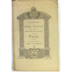 Collection de pièces fugitives pour servir à l'histoire de France:...