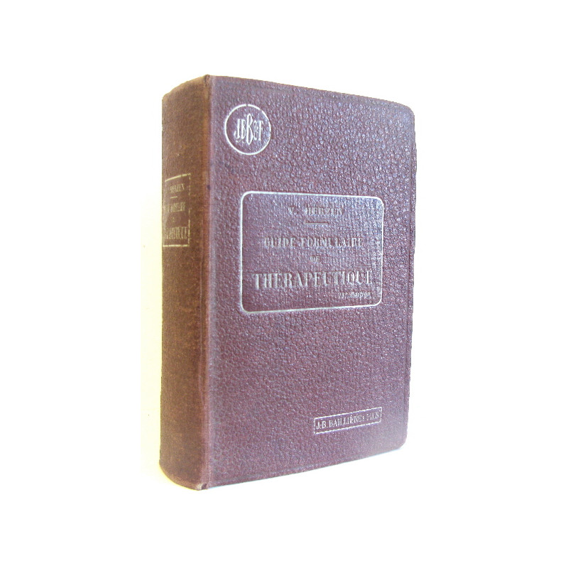 Guide-Formulaire de thérapeutique 13e edition
