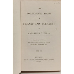 The Ecclesiastical History of England and Normandy - VOLUME III