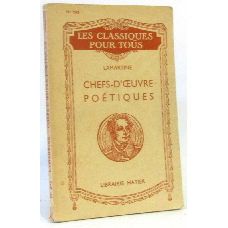 Chefs-d'oeuvre poétiques notice et notes par des Granges